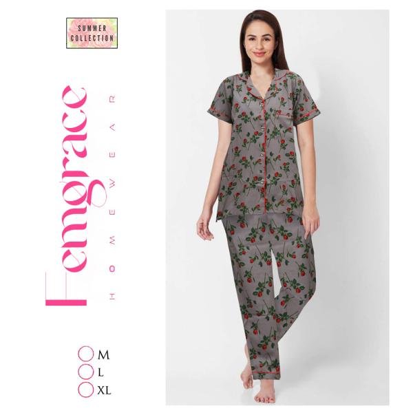 Comfortable Nightwear Set – Pajamas & Tops for Women Comfortable Sleepwear Loungewear Set Women By Femgrace