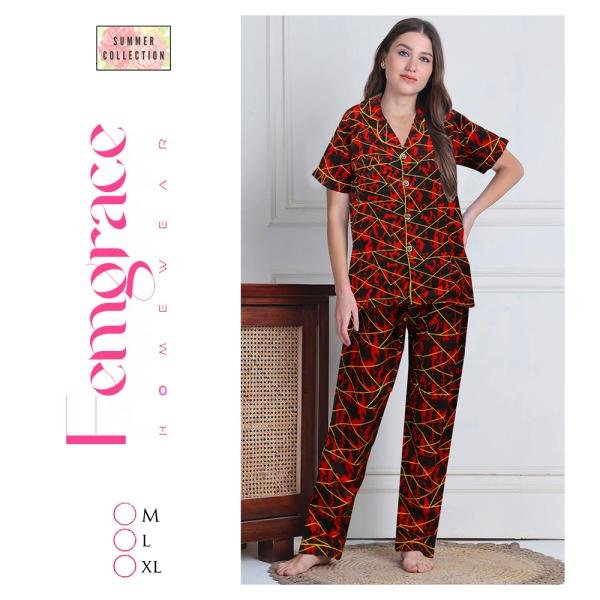 Comfortable Nightwear Set – Pajamas & Tops for Women Comfortable Sleepwear Loungewear Set Women By Femgrace